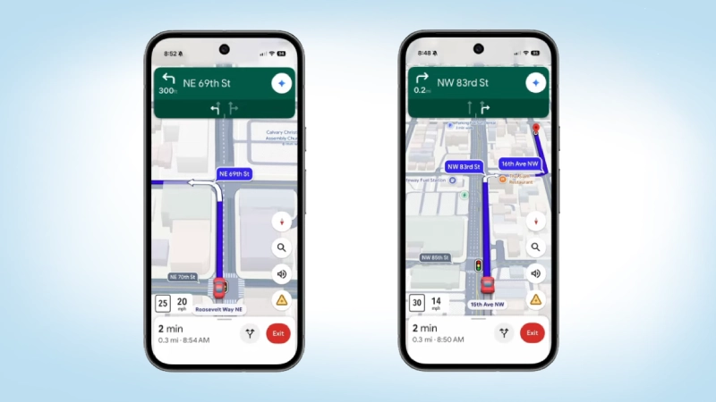 गुगल मॅपच्या खुणा Google नकाशे, मिथुन AI