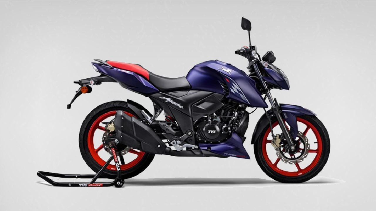 2024 TVS Apache RTR 160 4V भारतात रु. 1.35 लाख लाँच, ड्युअल-चॅनल ABS, व्हॉइस असिस्ट आणि बरेच काही मिळते | ऑटोएक्स