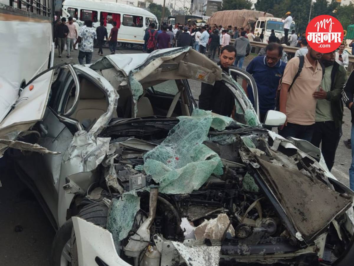 नवले पुलाचा अपघात फोटो पाहून तुम्हाला धक्का बसेल