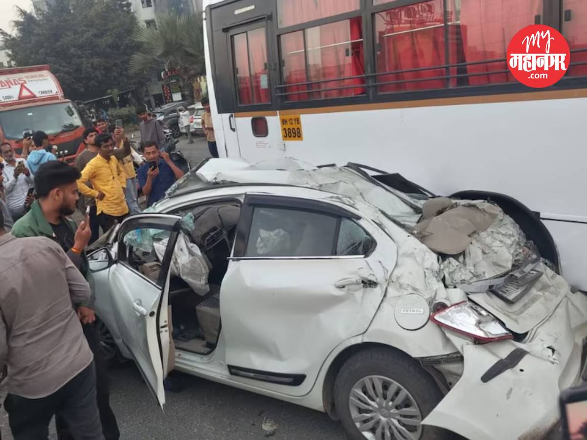 नवले पुलाचा अपघात फोटो पाहून तुम्हाला धक्का बसेल