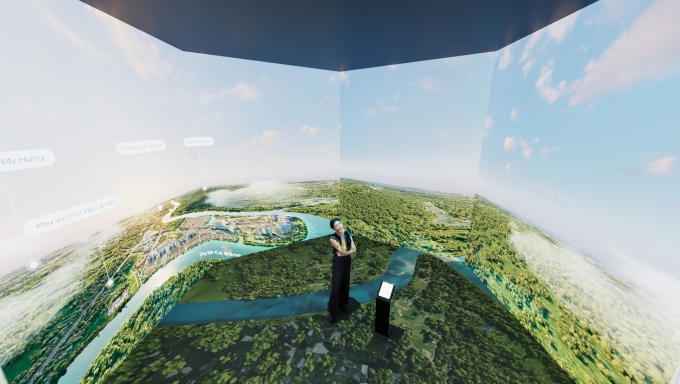 इमर्सिव्ह रूम, इव्हेंटच्या सर्वात उल्लेखनीय हायलाइट्सपैकी एक. फोटो सौजन्याने नाम लाँग