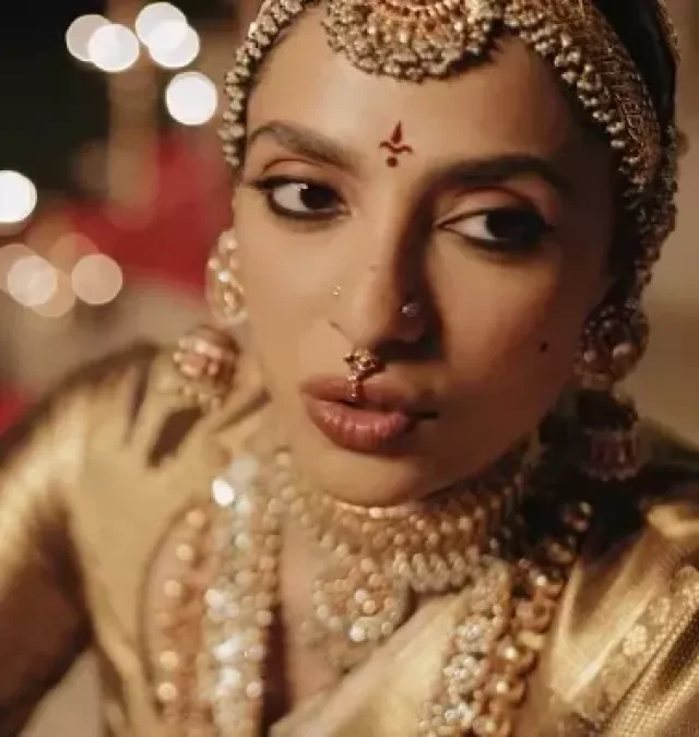 शोभिताच्या लग्नाचा फोटो