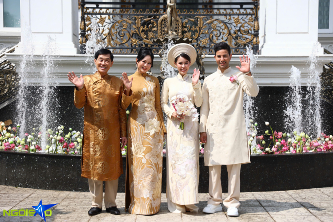 तिएन गुयेन ही थुई तिएन आणि उद्योगपती जोनाथन हान गुयेन यांची पहिली मुलगी आहे. फोटो: Quynh Tran