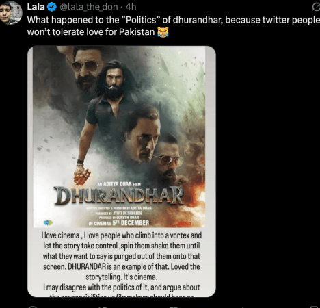 'सबा आझादसह इन्स्टा पासवर्ड, कंगना राणौतसोबत ट्विटर पासवर्ड': हृतिक रोशनने धुरंधरवर विरोधाभासी पुनरावलोकने शेअर केली; इंटरनेट LOL जाते