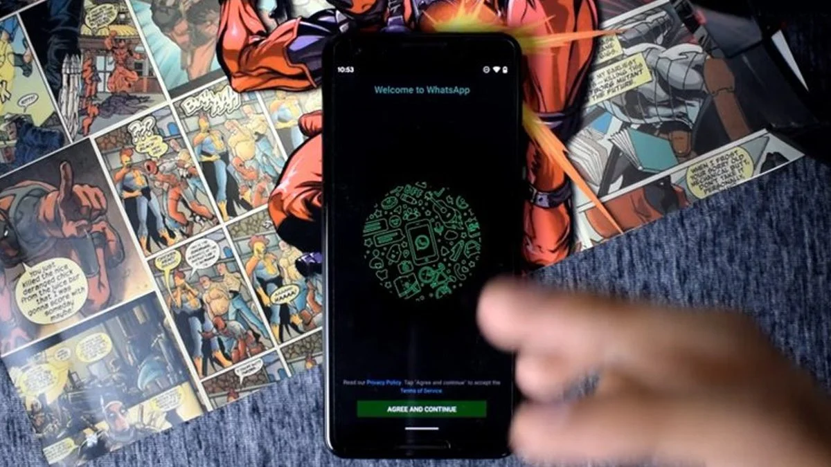 WhatsApp गडद थीम