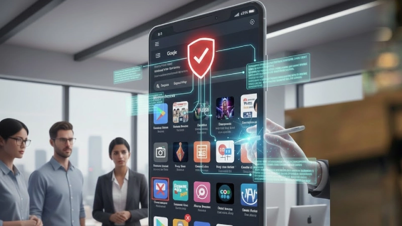 Google Play Store रीडिझाइन