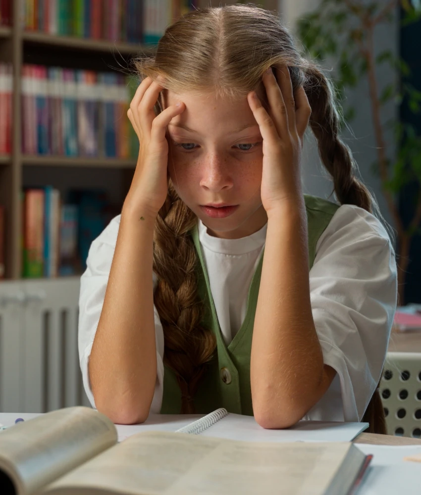 मुले नैसर्गिकरित्या हुशार आहेत असा विश्वास करणारी लहान मुलगी शैक्षणिक क्षेत्रातील आत्मविश्वास गमावते