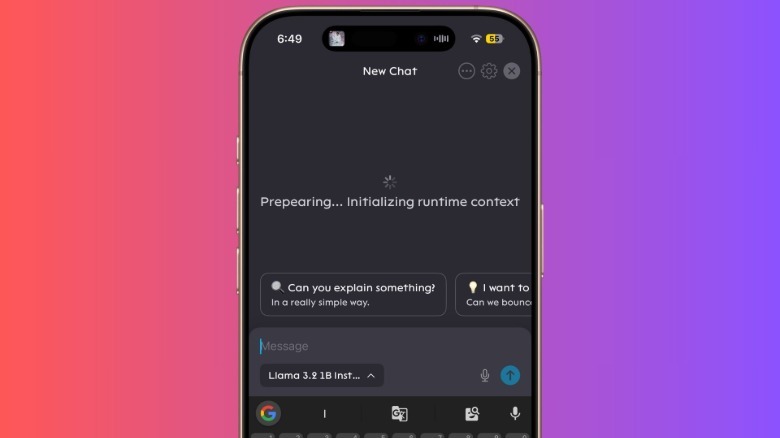 फोनवर पुमा ब्राउझर.