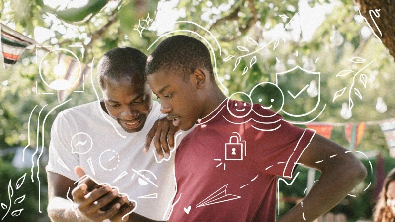 किशोरवयीन-आश्वासन-क्षण