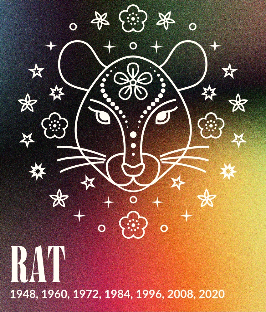 उंदीर चीनी राशिचक्र चिन्हे भरपूर प्रमाणात असणे डिसेंबर 29 - जानेवारी 4, 2026