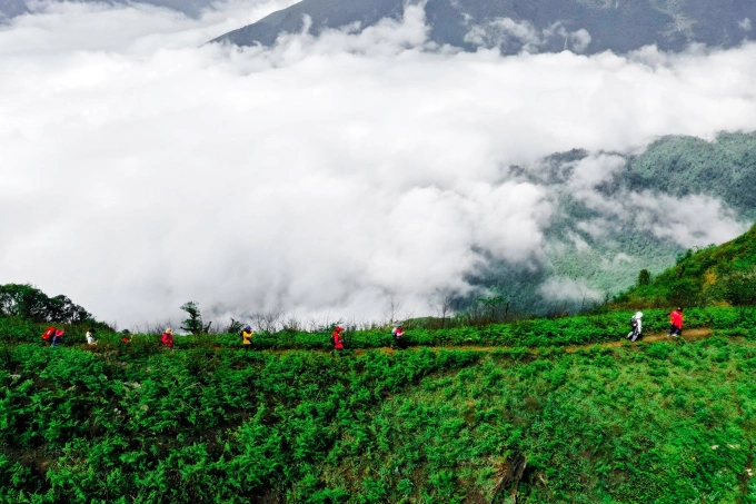 छान हवामान गिर्यारोहणासाठी सोयीचे असेल. छायाचित्र: लेकिमा हंग