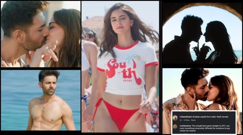 तू मेरी मैं तेरा मैं तेरा तू मेरी ट्रेलर पुनरावलोकन: कार्तिक आर्यन, अनन्याची केमिस्ट्री अपयशी; चाहत्यांनी तीच जुनी कहाणी, कडवट संवाद