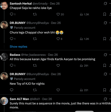 कार्तिक आर्यन-अनन्या पांडे यांचा तू मेरी मैं तेरा मैं तेरा तू मेरी राष्ट्रपती भवनात प्रदर्शित; नेटिझन्स उपहासाने विचारतात, 'राष्ट्रीय पुरस्कार की ऑस्कर पुढे?'