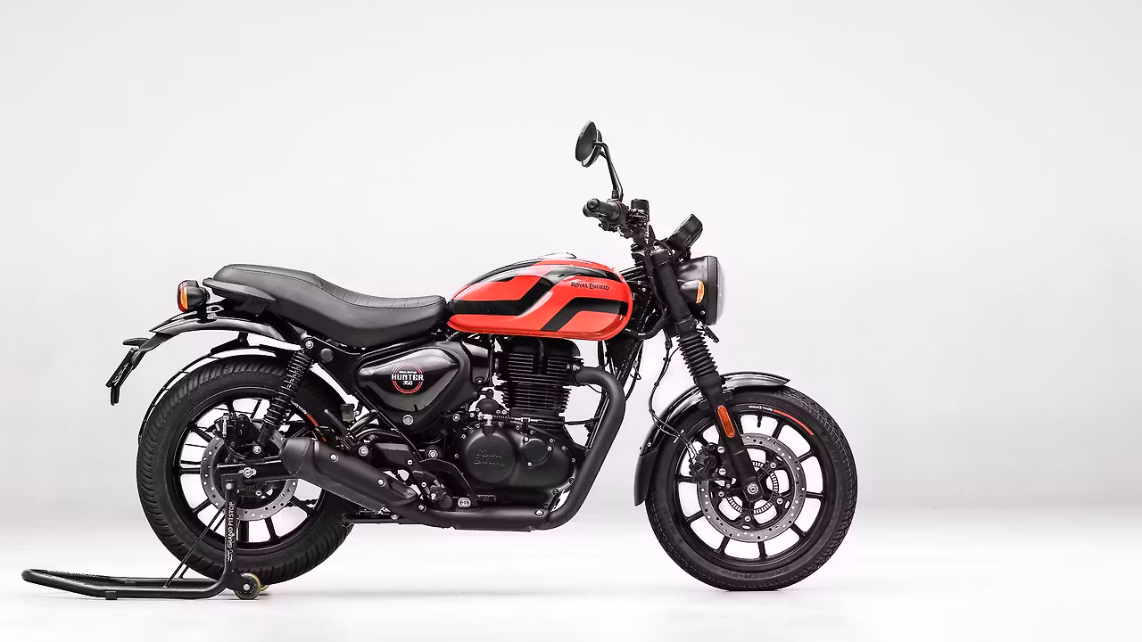 रॉयल एनफील्ड हंटर 350 किंमत - मायलेज, प्रतिमा, रंग | बाईकवाले