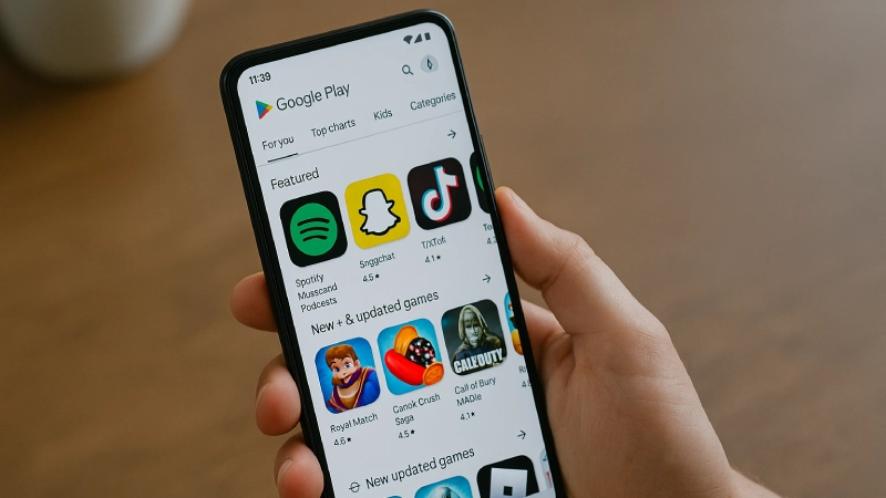 गुगल प्ले स्टोअर