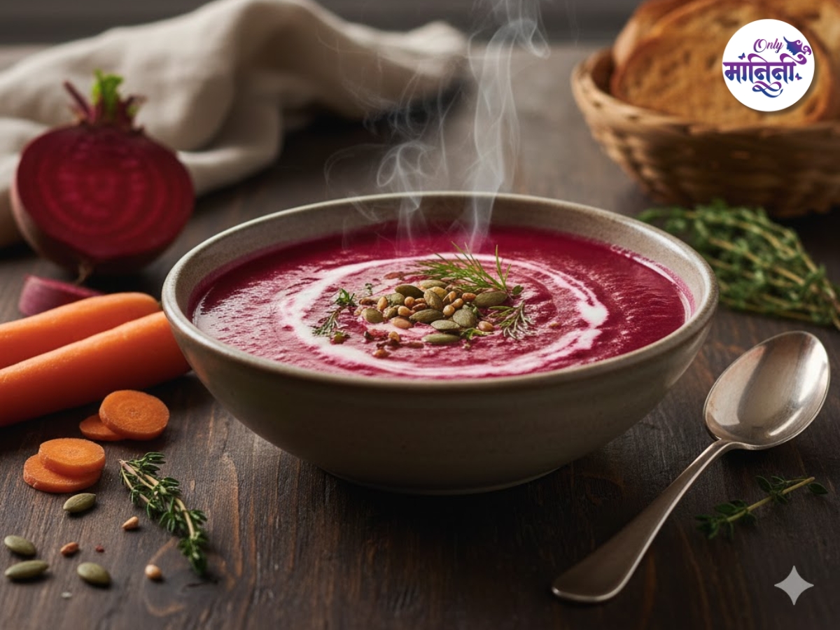 गाजर बीट सूप