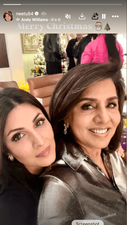 बॉलीवूड सेलिब्रिटींनी चाहत्यांना आरामदायक क्षणांमध्ये डोकावण्याची ऑफर दिली. कौटुंबिक स्नेहसंमेलनात रणबीर कपूरच्या कमी महत्त्वाच्या उपस्थितीपासून ते सोनाक्षी सिन्हाच्या रोमँटिक सेलिब्रेशनपर्यंत आणि जान्हवी-खुशी कपूरच्या वैयक्तिक ख्रिसमसच्या सजावटीपर्यंत.