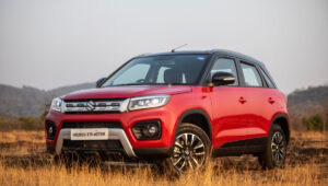 मारुती ब्रेझा: स्टायलिश लुक, उत्तम मायलेज आणि कुटुंबासाठी योग्य एसयूव्ही