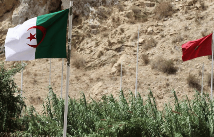 Morocco-Algeria border.