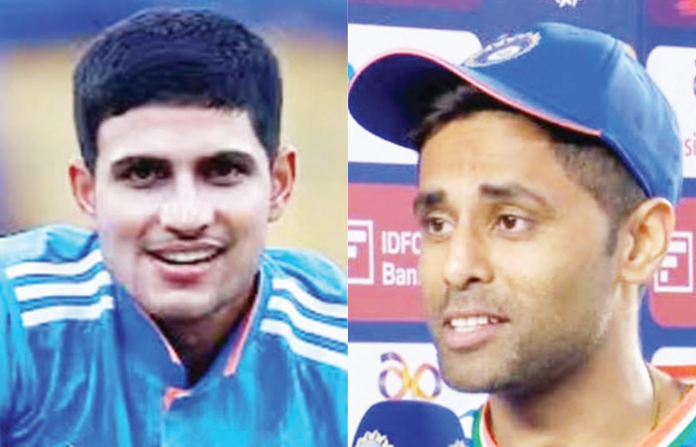 Suryakumar Yadav And Shubman Gill