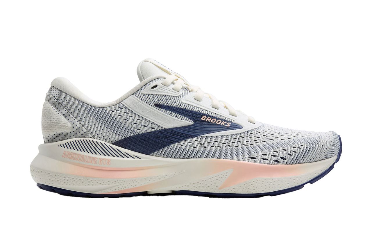 ब्रूक्स ॲड्रेनालाईन GTS 24 रनिंग शू साइड प्रोफाइल ब्रुक्स