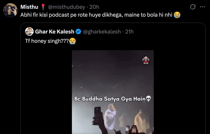 'गाडी में एस*एक्स करो...': यो यो हनी सिंग कुत्सित शब्द वापरतो, असभ्य टिप्पणीसाठी फटकारतो; चाहते म्हणतात 'मूर्ती अपयश'