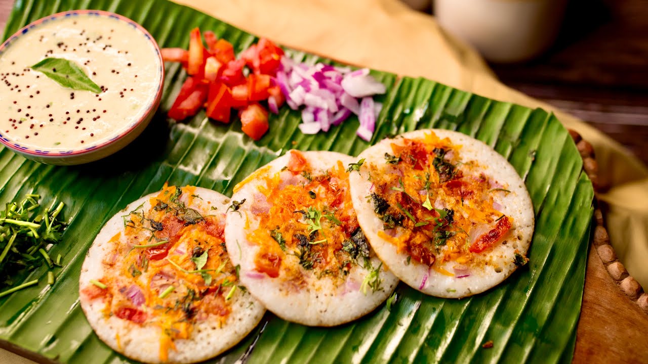 मिनी मसाला उत्तपम | तयार डोसा पिठापासून बनवलेला मिनी मसाला उत्तपम आणि मेघनाच्या जेवणाची जादू