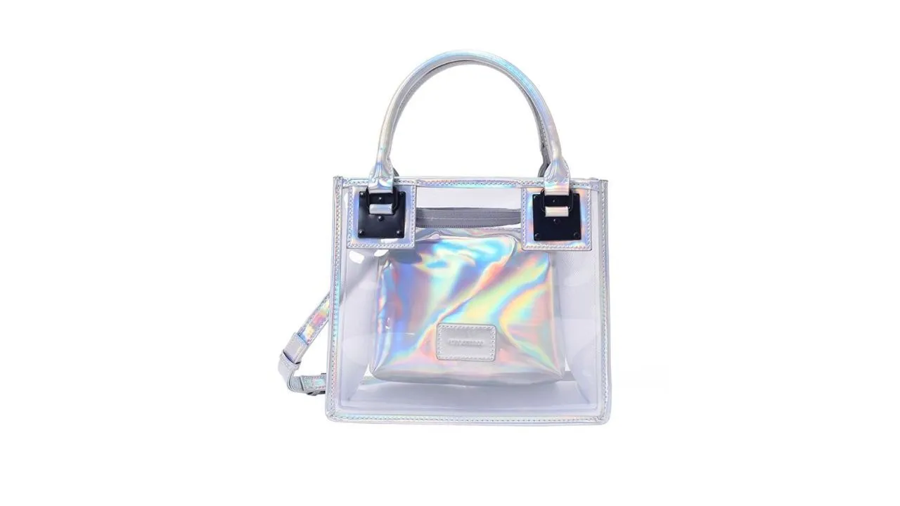 महिलांसाठी पारदर्शक टोटे हँडबॅग्ज