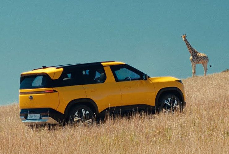 टाटा सिएरा मागील दृश्य