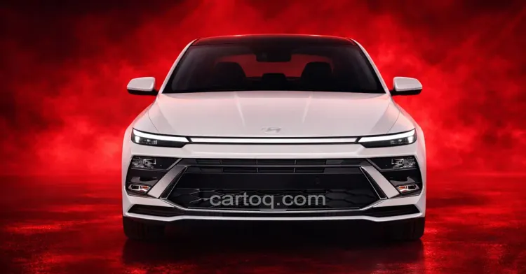 hyundai verna फेसलिफ्ट फ्रंट डिझाइनची कल्पना