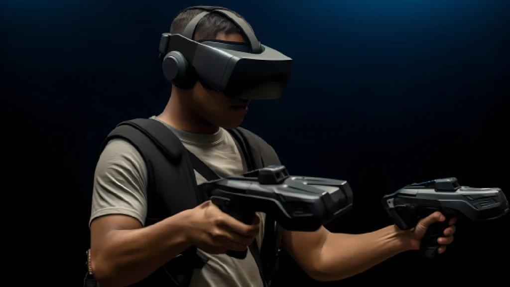 VR वर गेम खेळा