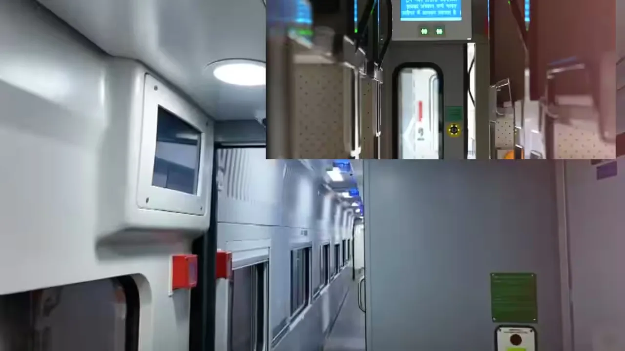 वंदे भारत स्लीपर ट्रेन इंटीरियर डिझाइन फोटो