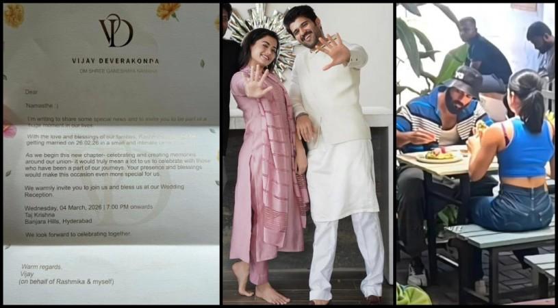 हे अधिकृत आहे: रश्मिका मंदान्ना, विजय देवरकोंडा 26 फेब्रुवारीला लग्न करणार; मार्चमध्ये रिसेप्शन, लग्नाचं आमंत्रण लीक