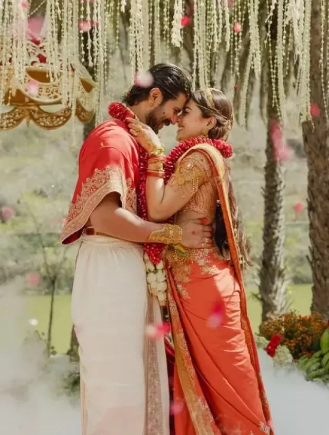 विजय आणि रश्मिकाने गाठ बांधली