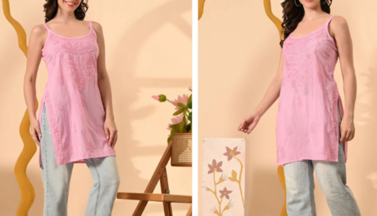 चिकनकारी कुर्ती