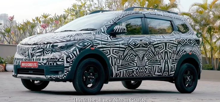 रेनॉल्ट ट्रायबर कॉम्पॅक्ट mpv वर आधारित निसान ग्रॅव्हिट