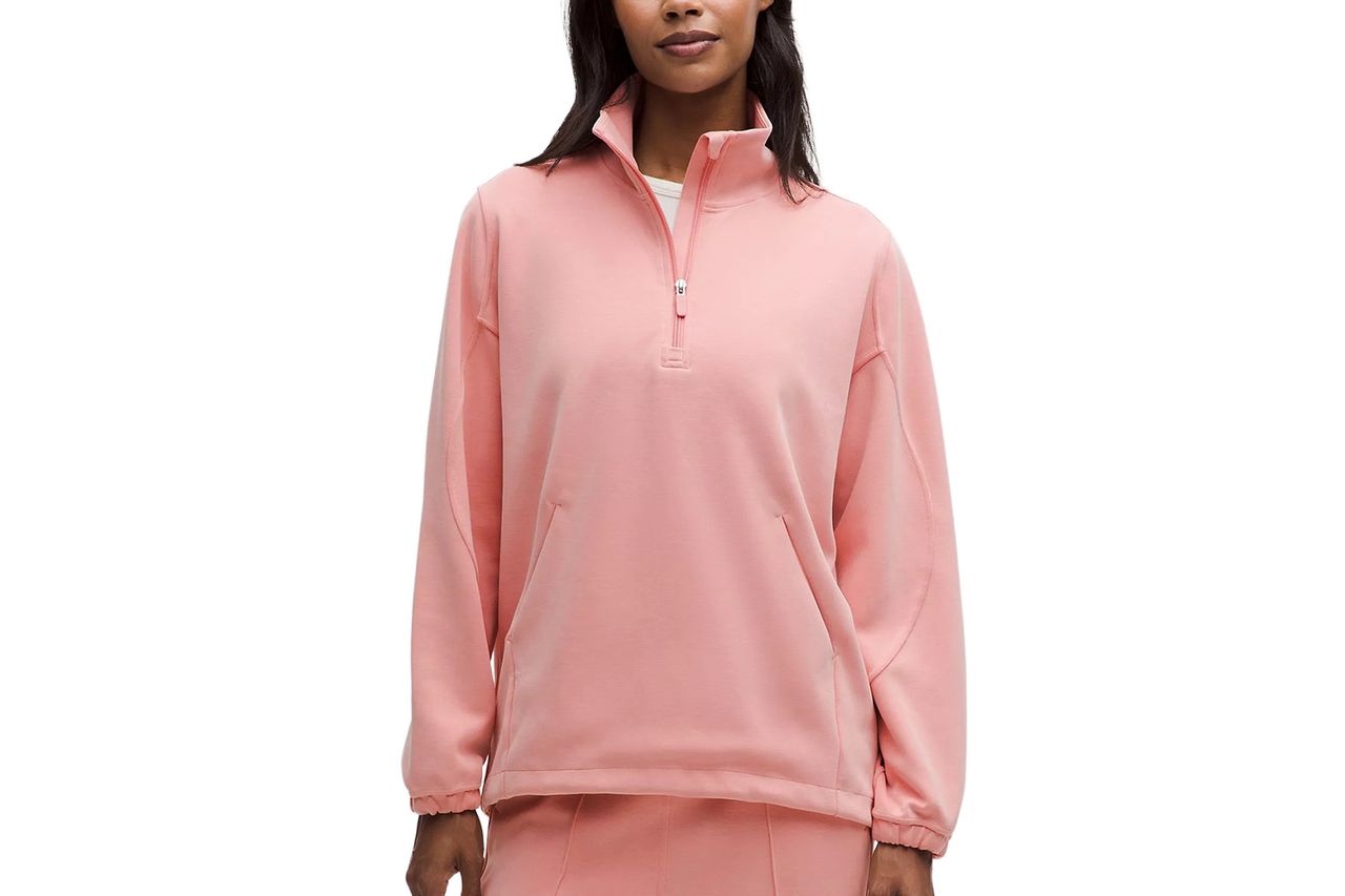 lululemon Softstreme अर्धा-झिप लांब क्रेडिट: lululemon