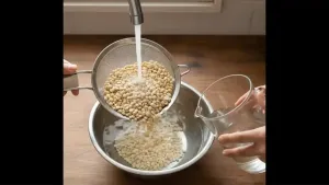 उडीद डाळ 5-6 तास पाण्यात भिजवून ठेवावी किंवा रात्रभर धुऊन ठेवावी, त्यामुळे भेळ मऊ आणि फुगीर होतील.