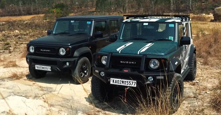 जिमनी-एअर-सस्पेंशन-वि-स्टॉक