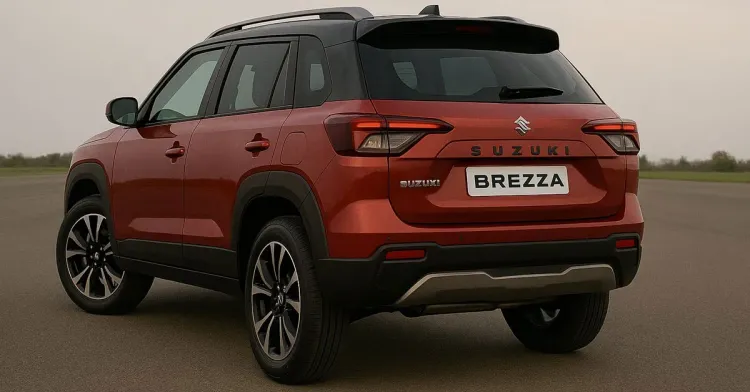 मारुती सुझुकी ब्रेझा फेसलिफ्टची कल्पना