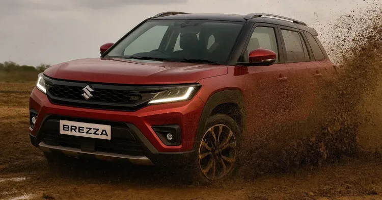 मारुती सुझुकी ब्रेझा फेसलिफ्टची कल्पना