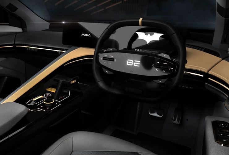 महिंद्रा बी६ बॅटमॅन एडिशन इंटीरियर