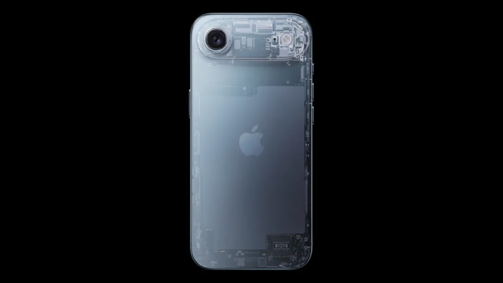 आयफोन एअर निळा