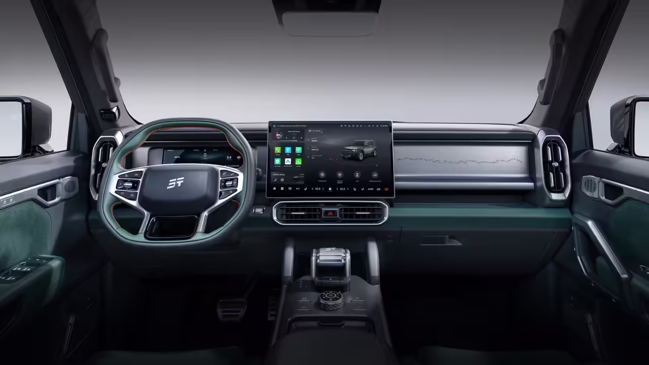 Jetour T2 आतील