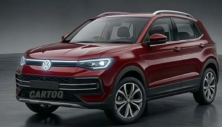 फोक्सवॅगन टायगन फेसलिफ्ट फ्रंट