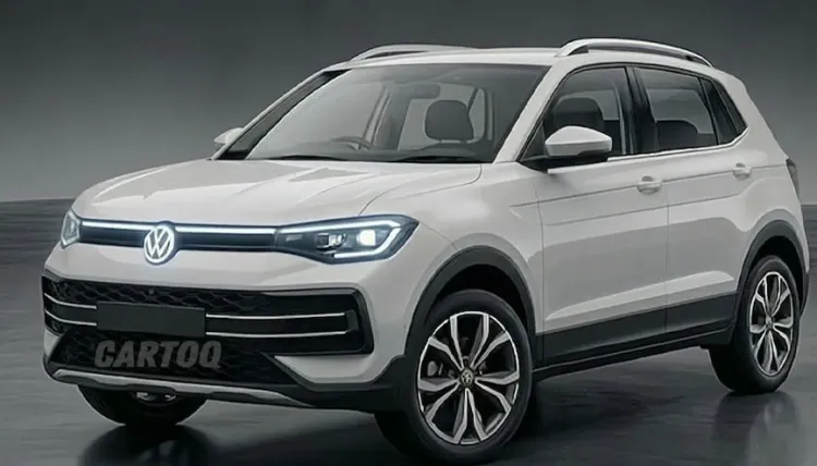 फोक्सवॅगन टायगन फेसलिफ्ट फ्रंट