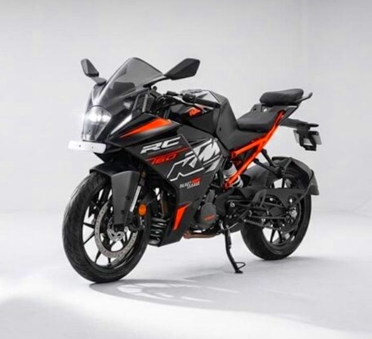 2026 ktm rc 160 स्पोर्ट्सबाईक 2