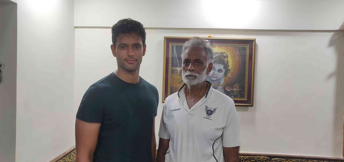 शिवम दुबे वडील आणि भाऊ