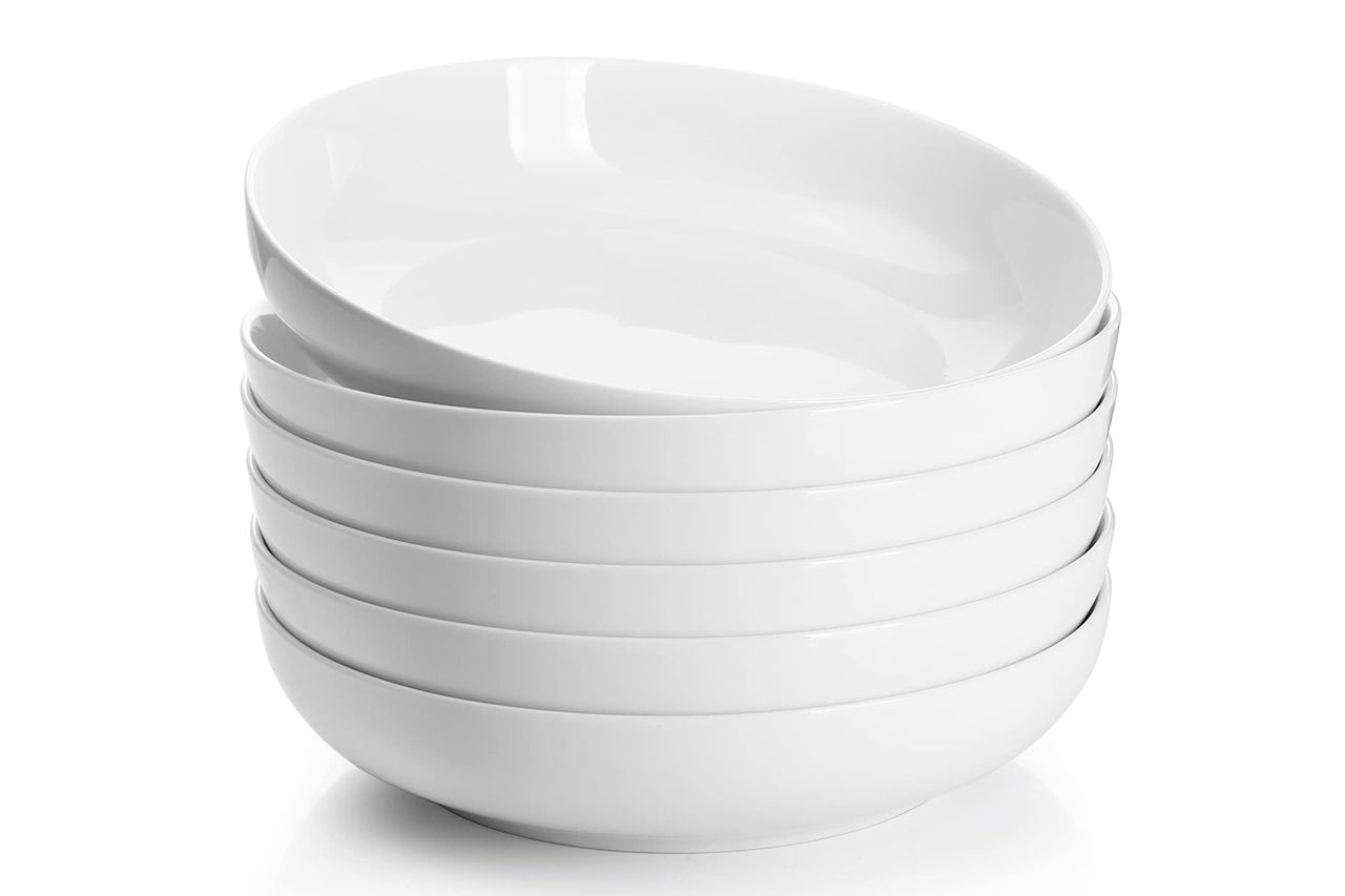 Sweese 22oz पोर्सिलेन पास्ता वाट्या क्रेडिट: ऍमेझॉन