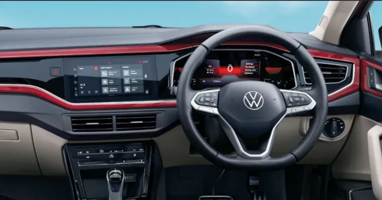 volkswagen virtus इंटीरियर